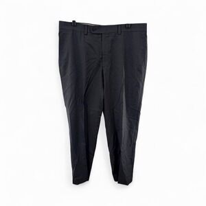 Riviera by Jack Victor Super 110's Wool Haze Pants Men's‎ Size 36R Gray Trousers